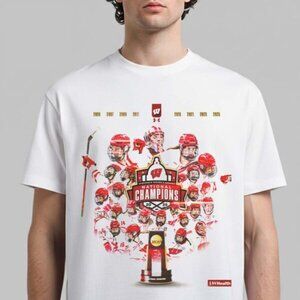 Congrats Wisconsin Badgers Women’s Ice Hockey 2026 T Shirt 240